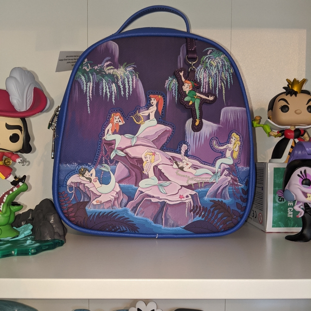 Peter pan mermaid lagoon loungfly